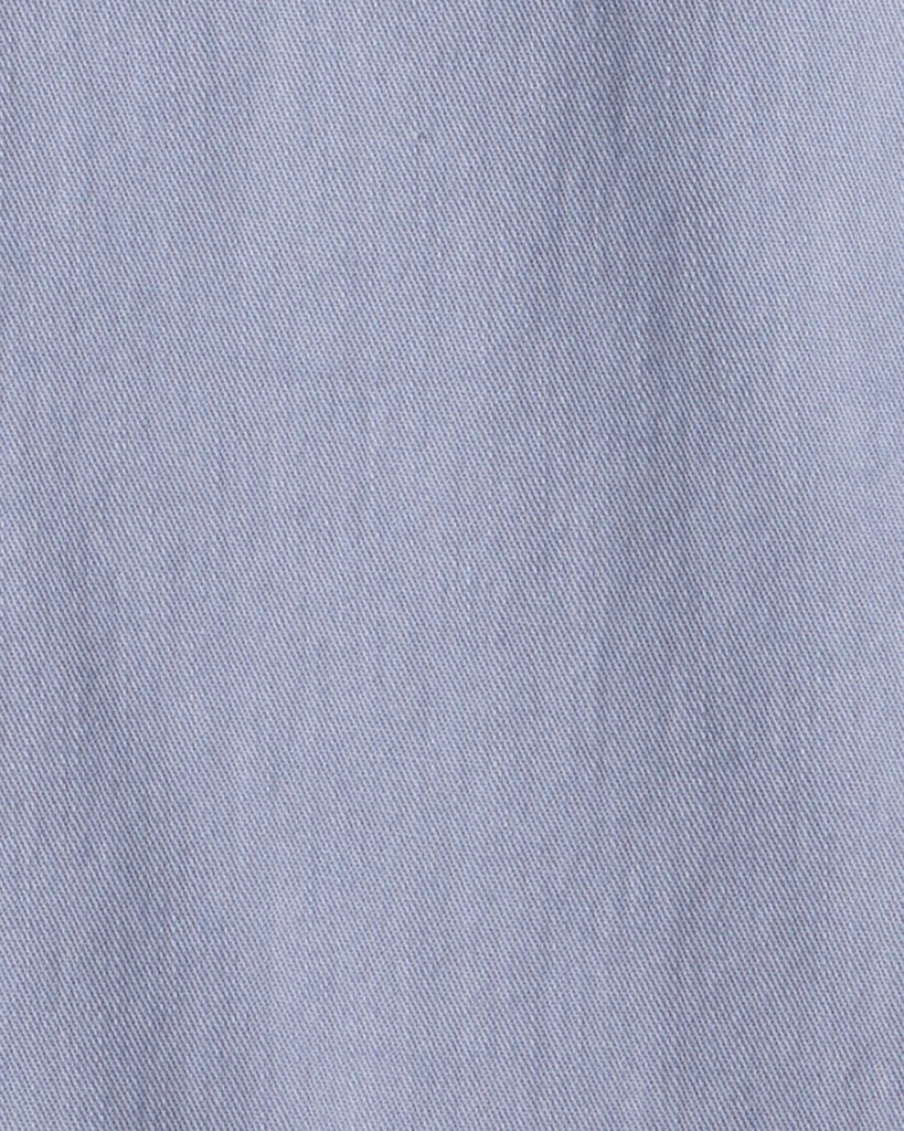 slide 3 of 3, Oshkosh Girls Button-Front Straight Leg Pants - Grey Blue 7, 1 ct