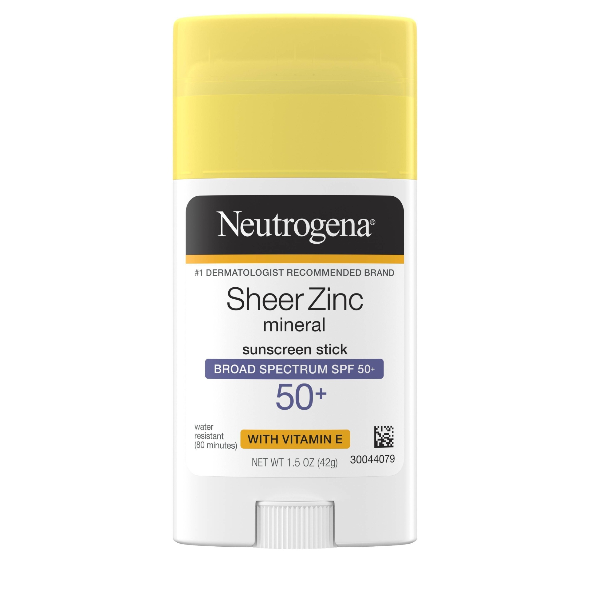 slide 1 of 2, Neutrogena Sheer Zinc Vitamin E Sunscreen Stick - SPF, 1.5 oz