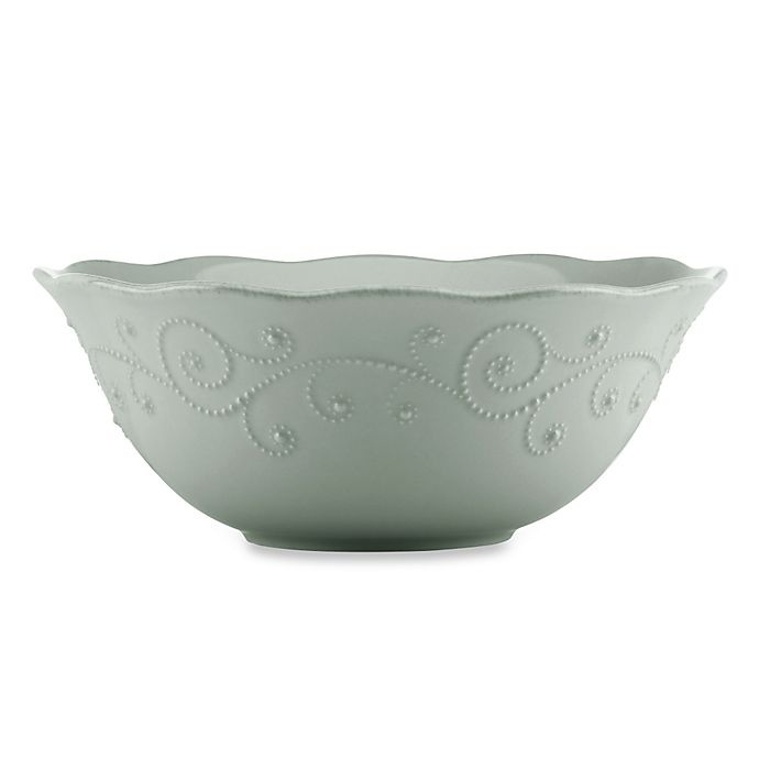 slide 1 of 1, Lenox French Perle Serving Bowl - Grey, 1 ct