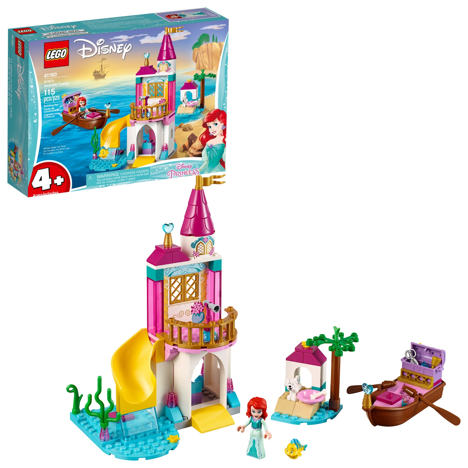 slide 1 of 6, LEGO Disney Princess Ariel's Seaside Castle, 1 ct