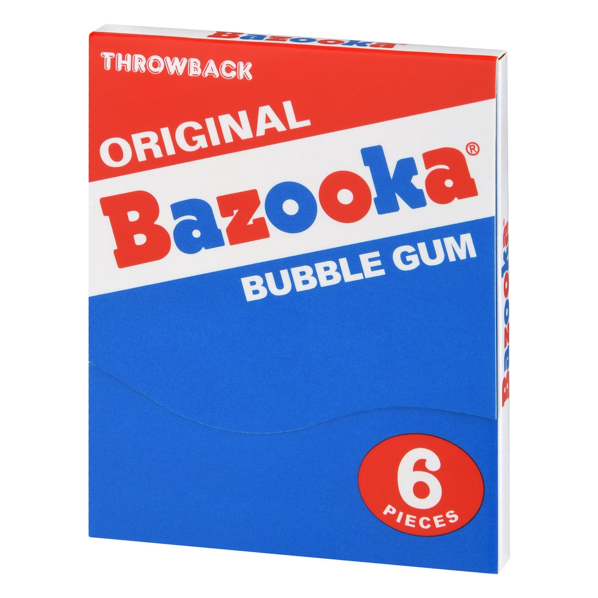 slide 7 of 10, Bazooka Throwback Original Bubble Gum, 6 ct; 1.5 oz