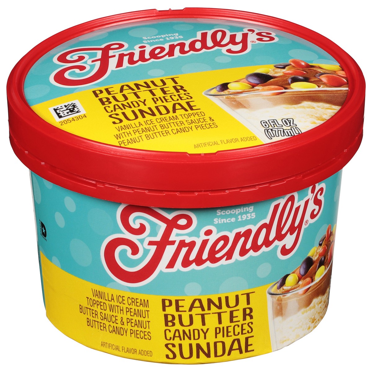 slide 2 of 11, Friendly's Peanut Butter Candy Pieces Sundae 6 fl oz, 6 fl oz