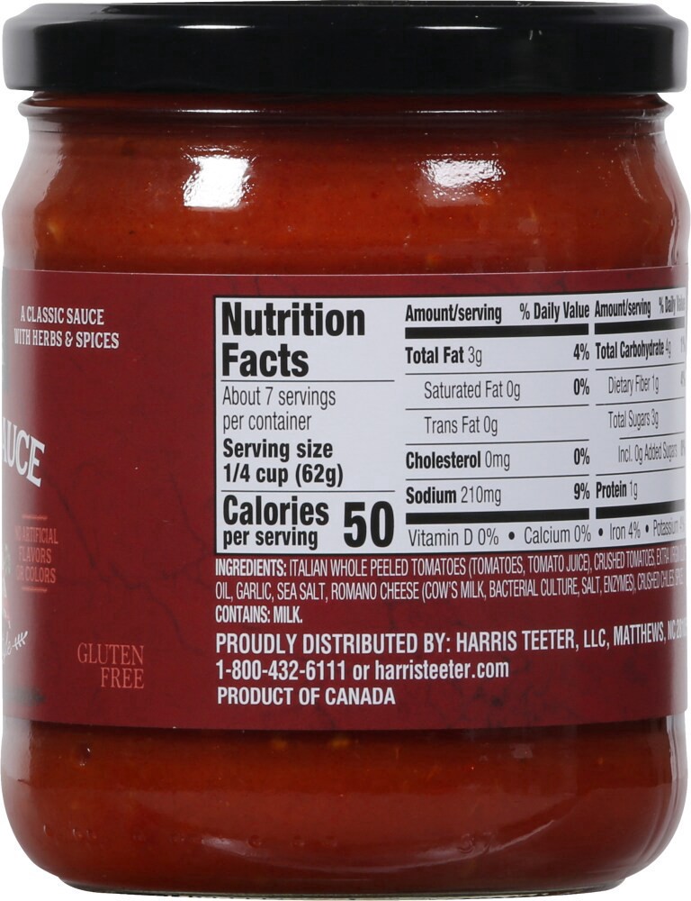 slide 3 of 4, Harris Teeter Pizza Sauce, 16 oz