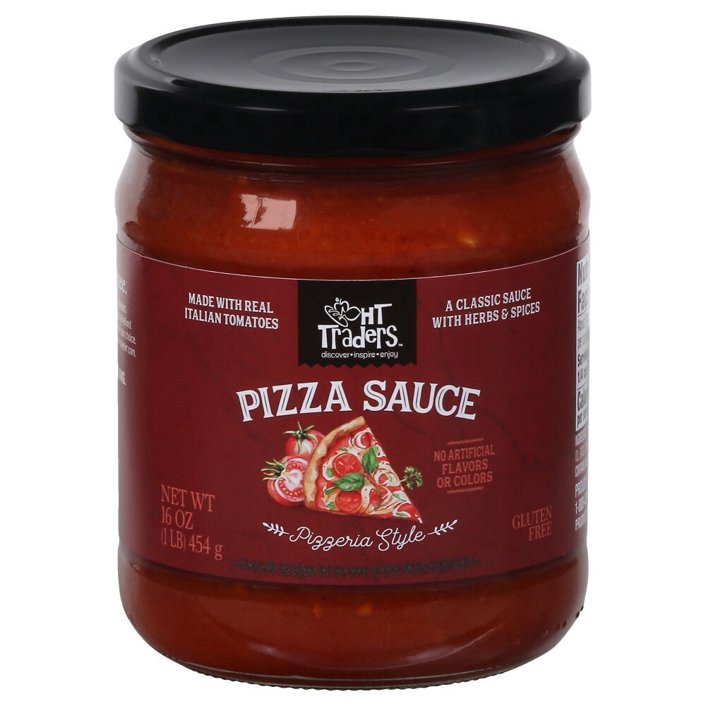 slide 1 of 4, Harris Teeter Pizza Sauce, 16 oz
