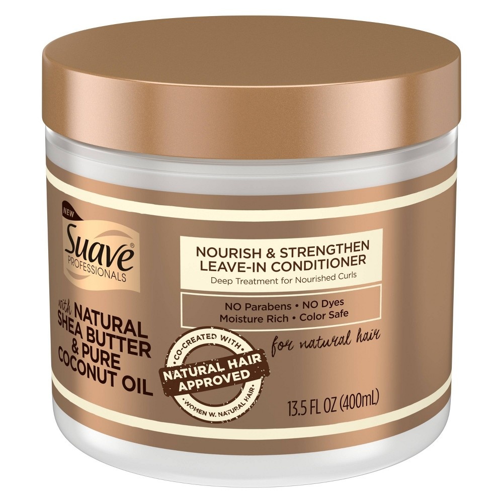 slide 3 of 3, Suave Professionals for Natural Hair Leave-in Conditioner Nourish and Strengthen, 13.5 oz, 13.5 oz