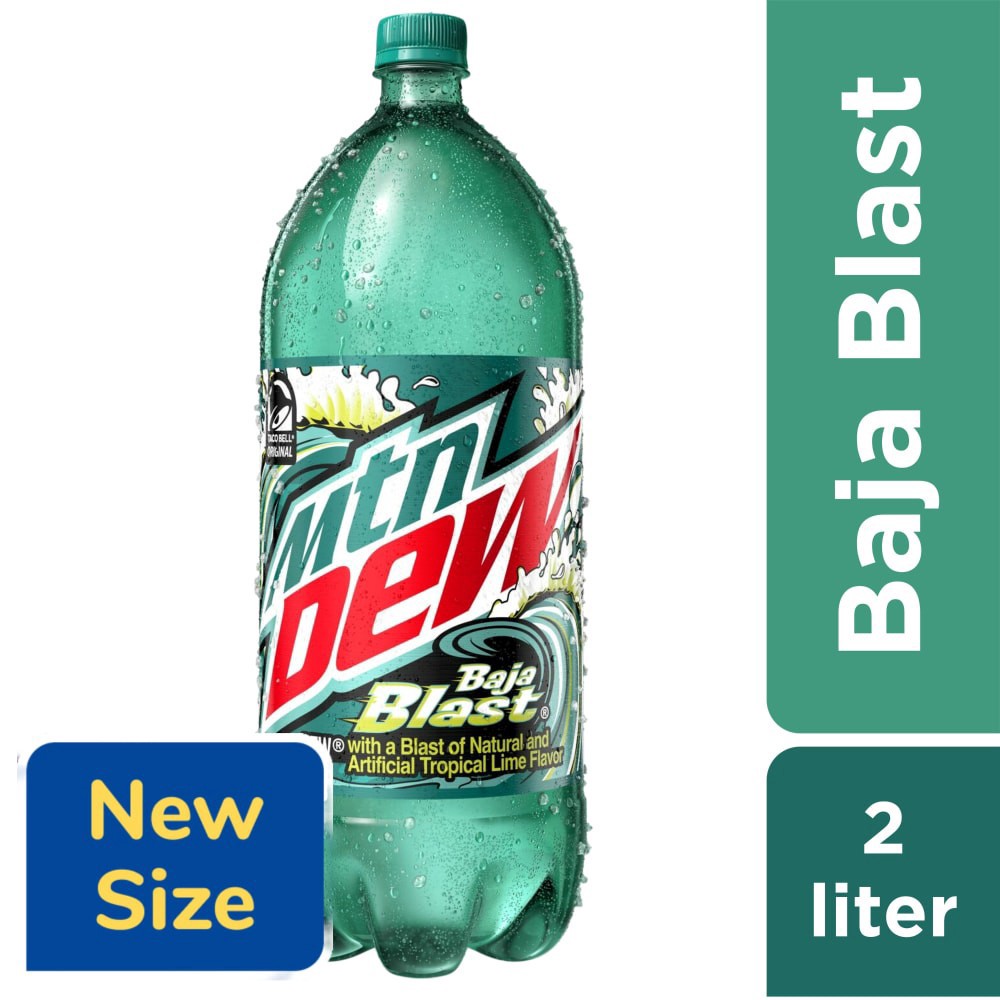 slide 3 of 3, Mountain Dew 2 Liter, 67.6 oz