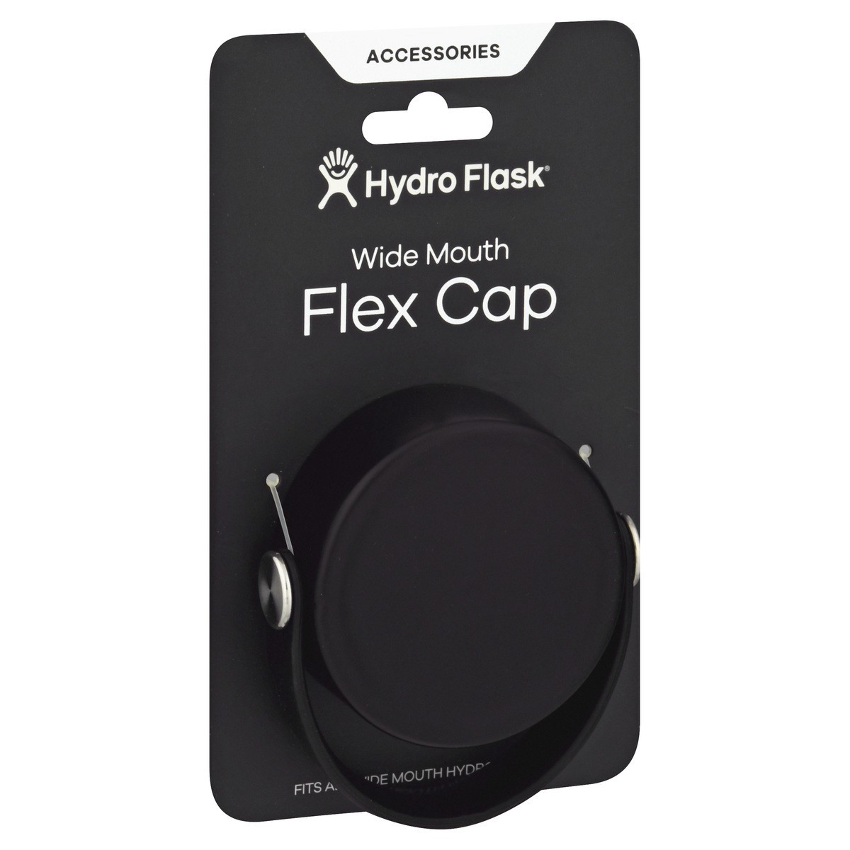 slide 2 of 9, Hydro Flask Wide Mouth Insulated Flex Cap - Black, 1 ct