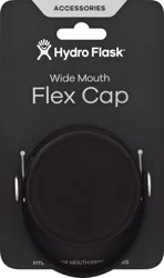 Hydro Flask Wide Mouth Insulated Flex Cap - Black