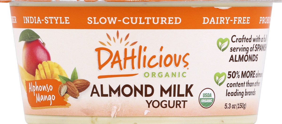 slide 1 of 1, Dahlicious DAH!™ almond yogurt, 5.3 oz