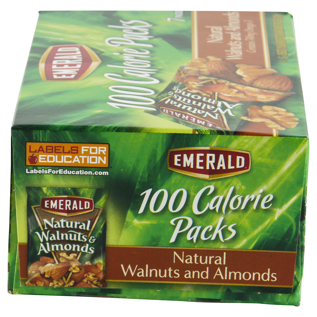 slide 5 of 11, Emerald Natural Almonds & Walnuts 100 Calorie Packs, 7 ct; 0.56 oz