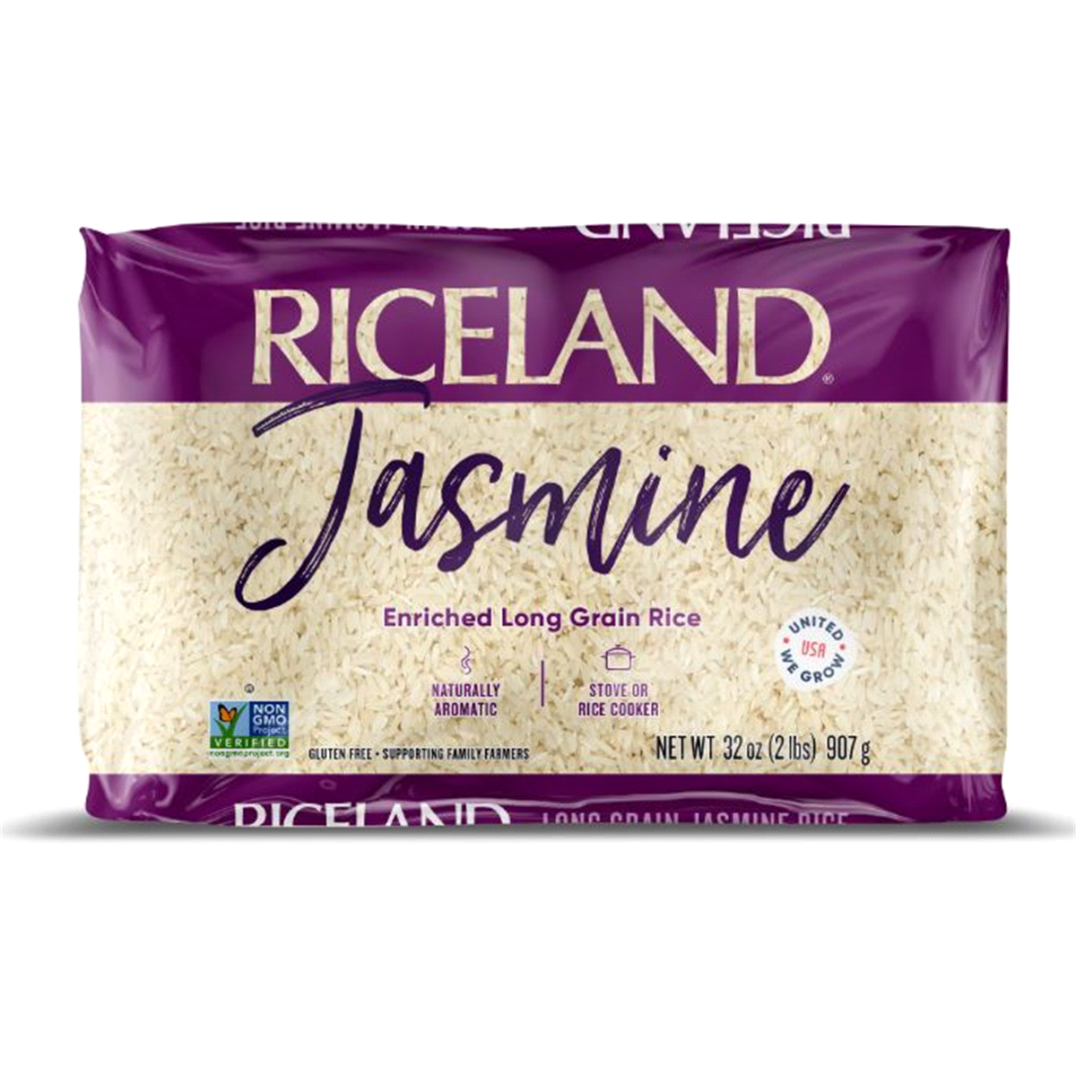 slide 1 of 1, Riceland American Jazmine Rice, 2 lb