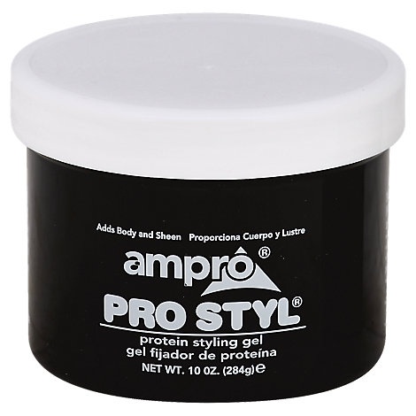 slide 1 of 1, Ampro Pro Styl Styling Gel Protein, 10 oz