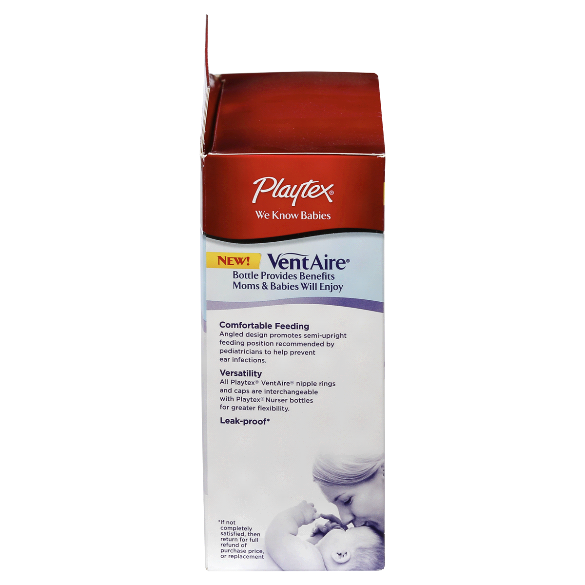 slide 7 of 9, Playtex Baby VentAire Complete Tummy Comfort Baby Bottle, 3 ct