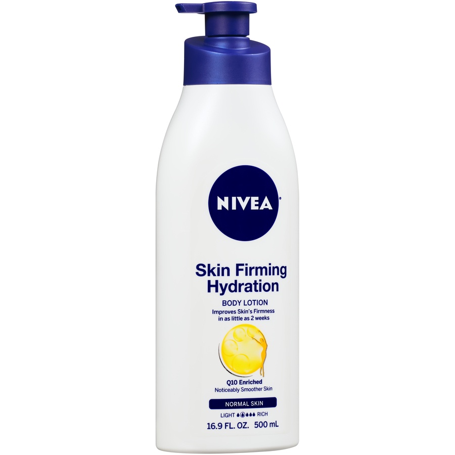 slide 7 of 7, Nivea Skin Firming Hydration Body Lotion, 16.9 fl oz