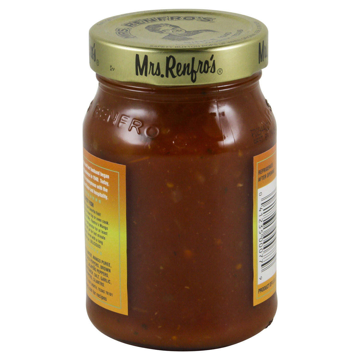 slide 3 of 4, Mrs. Renfro's Mango Habanero Salsa 16oz, 