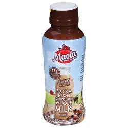 Maola Extra Rich Whole Chocolate Milk 12 fl oz