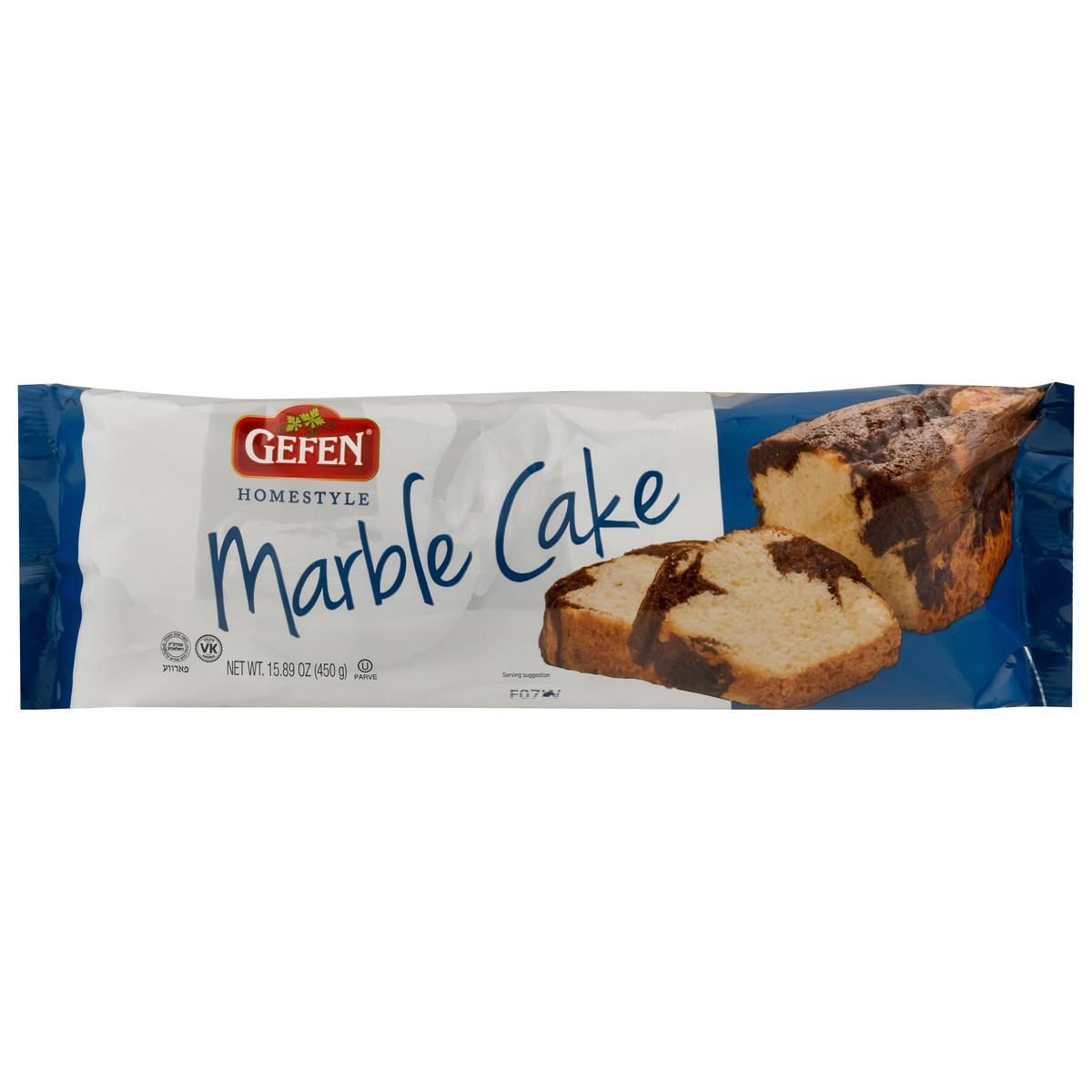 slide 1 of 9, Gefen Homestyle Marble Cake, 15.89 oz