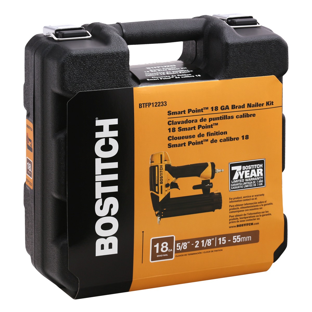 slide 6 of 10, BOSTITCH Brad Nailer Kit 1 ea, 1 ct