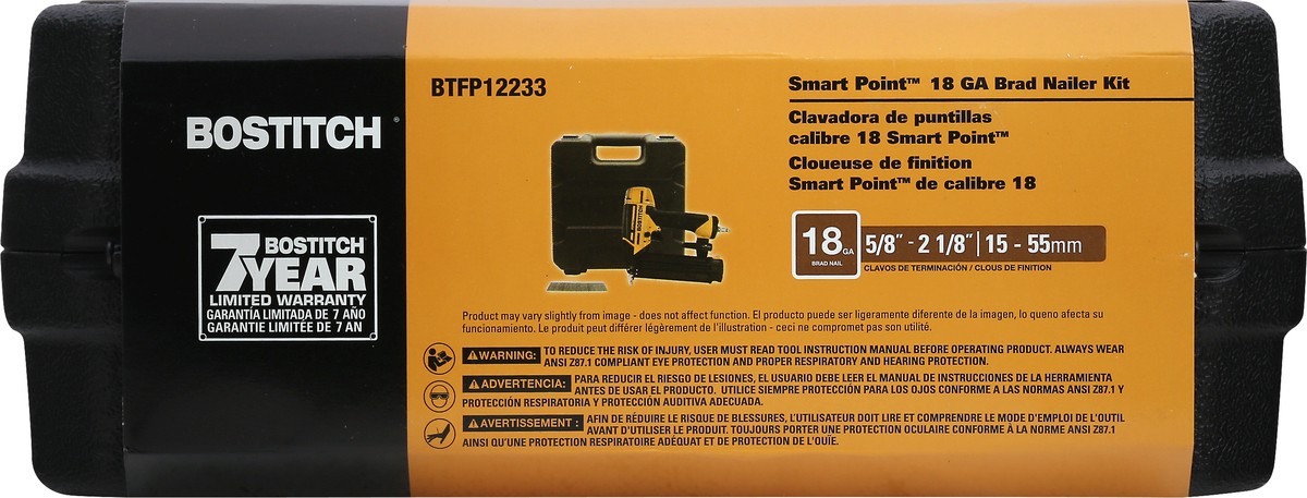 slide 2 of 10, BOSTITCH Brad Nailer Kit 1 ea, 1 ct