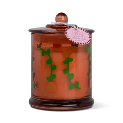 Foundry Tinted Decal Candle - Orange - 11 oz