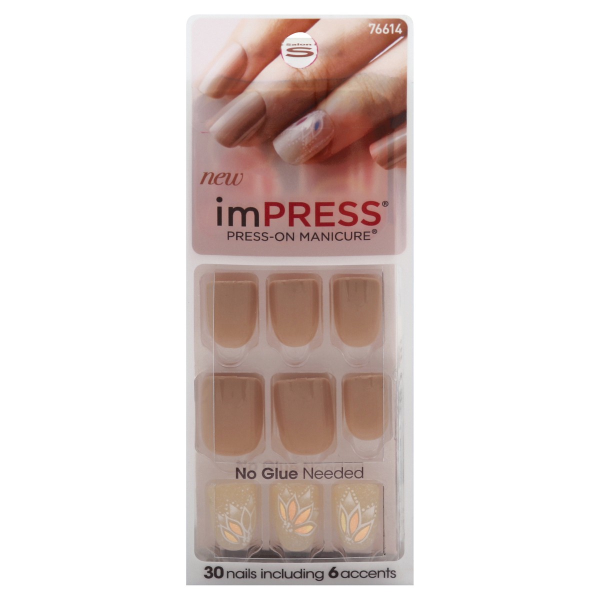 slide 6 of 10, imPRESS Press-On Manicure 1 ea, 30 ct