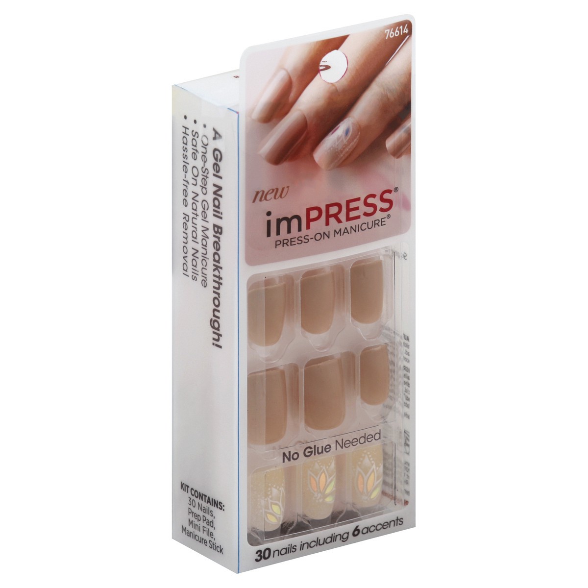 slide 8 of 10, imPRESS Press-On Manicure 1 ea, 30 ct