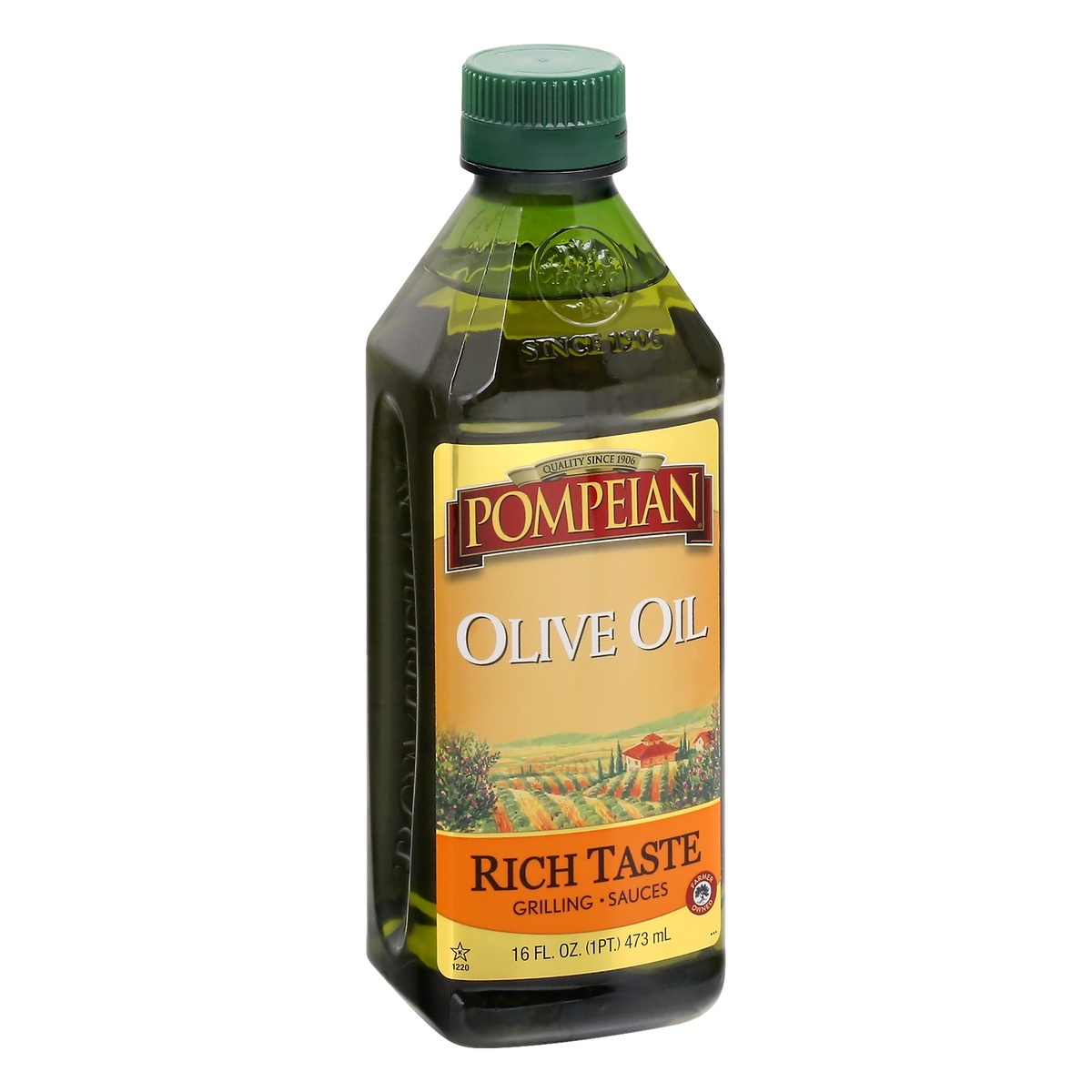 slide 1 of 1, Pompeian 16 oz Pompeian Rich Taste Olive Oil, 16 fl oz