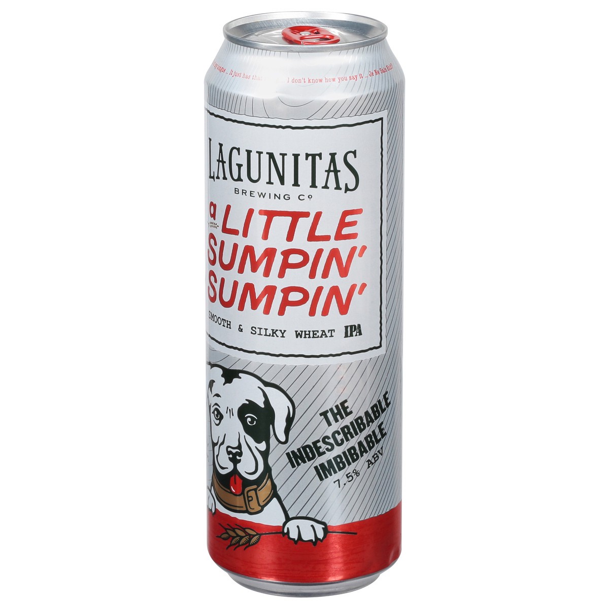 slide 7 of 9, Lagunitas Smooth & Silky Wheat IPA A Little Sumpin' Sumpin' Beer 19.3 fl oz, 19.2 oz