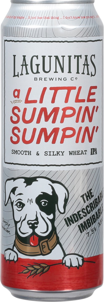 slide 6 of 9, Lagunitas Brewing Co Smooth & Silky Wheat IPA A Little Sumpin' Sumpin' Beer 19.3 fl oz, 19.2 oz