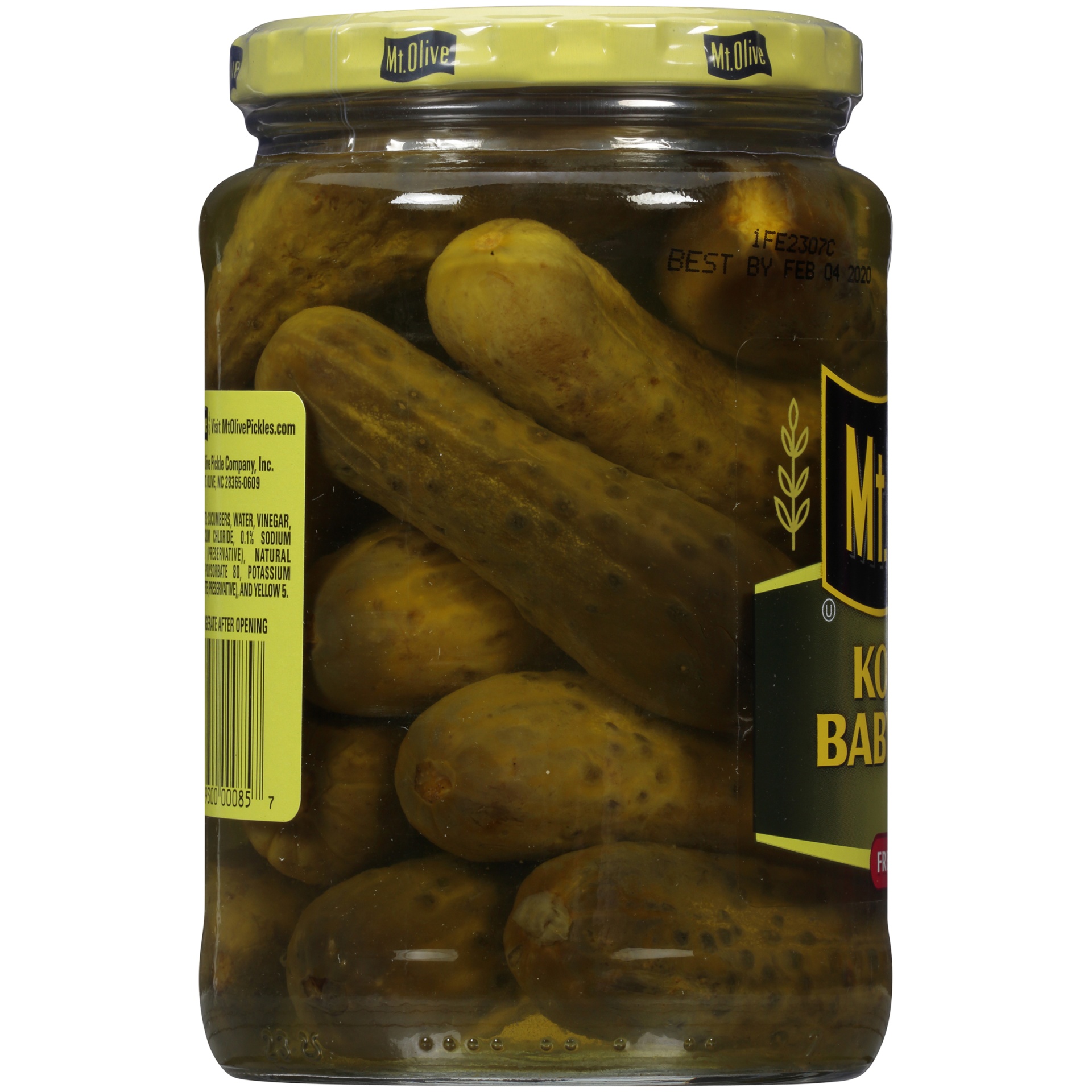 slide 2 of 6, Mt. Olive Kosher Baby Dills, 