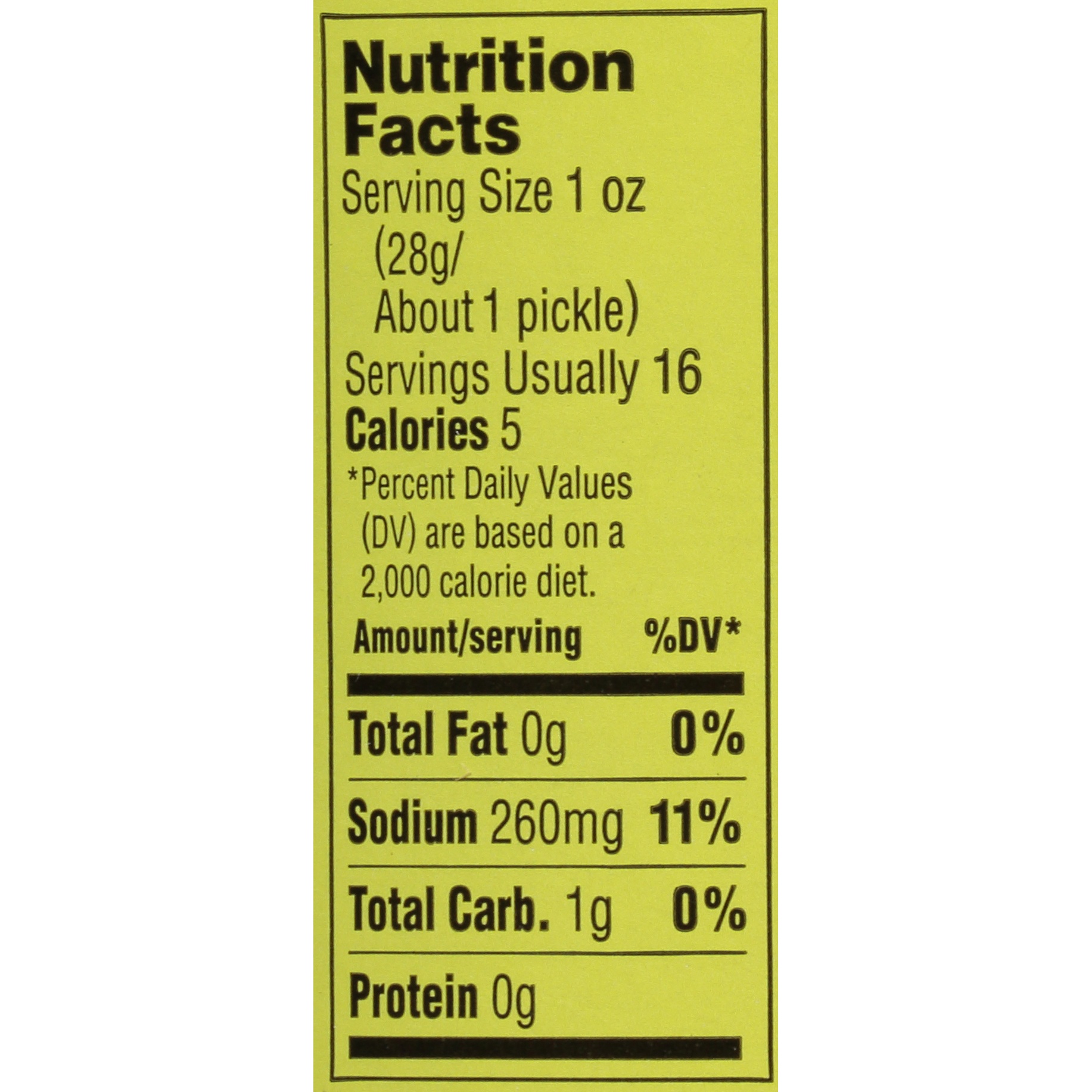 slide 5 of 6, Mt. Olive Kosher Baby Dills, 