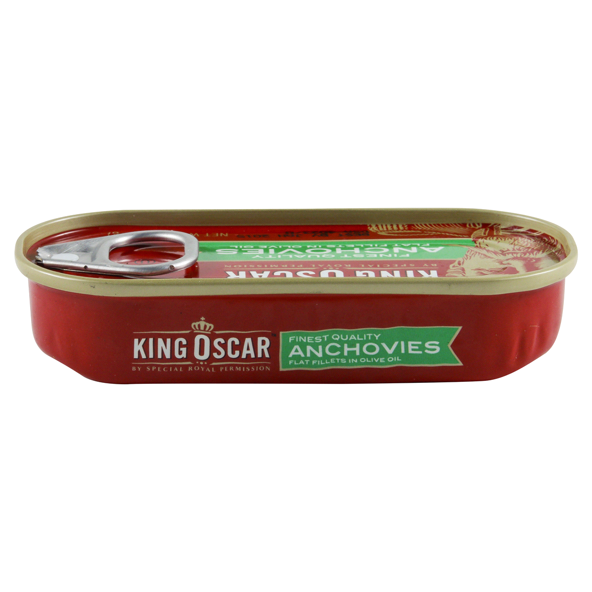 slide 4 of 6, King Oscar Flat Anchovies in Olive Oil, 2 oz