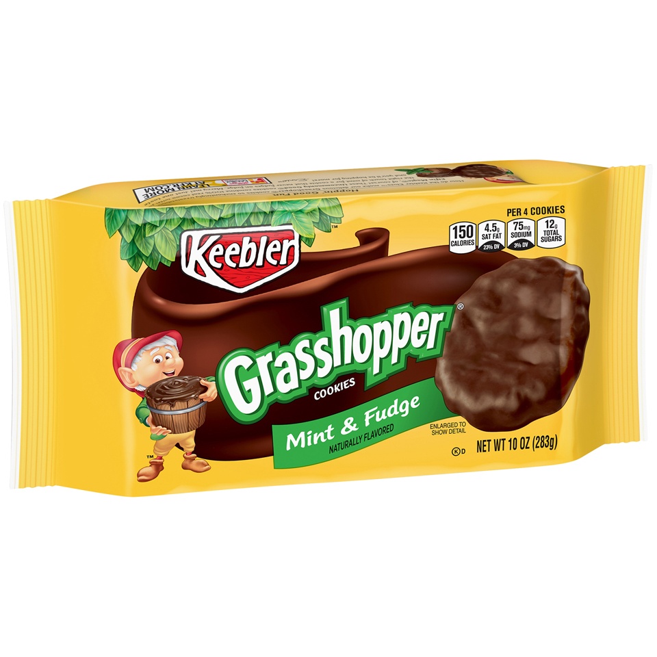 slide 2 of 4, Keebler Grasshopper Cookies 10 oz, 10 oz