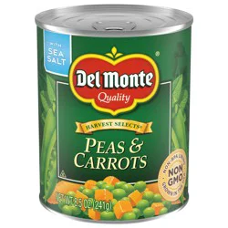 Del Monte Harvest Selects Peas & Carrots, 8.5 oz Can
