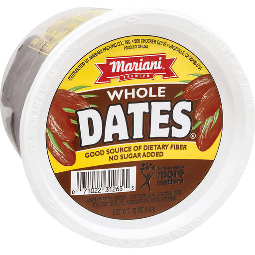 slide 2 of 9, Mariani Premium Whole Dates, 12 oz