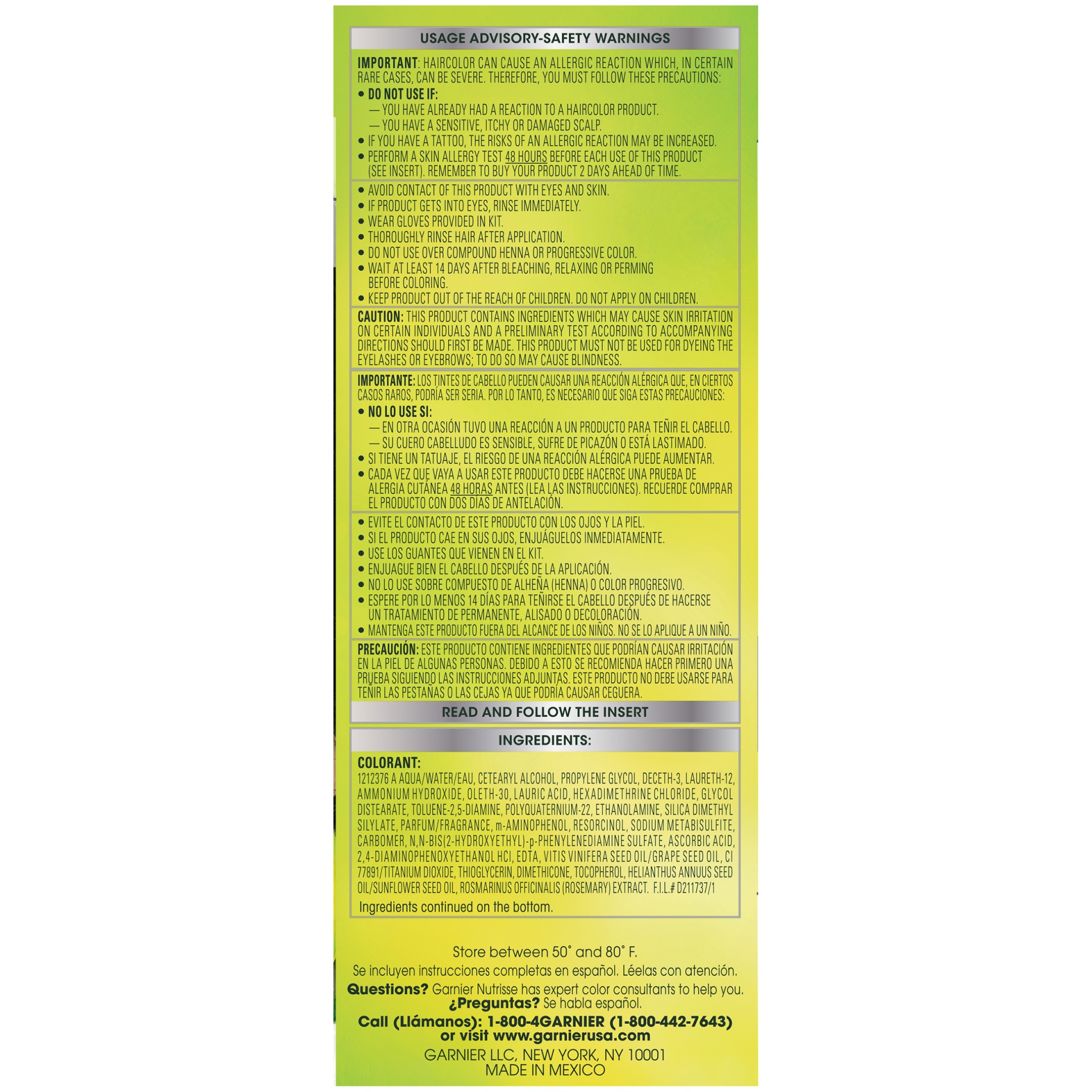 slide 6 of 8, Garnier Ultra Coverage 200 Deep Soft Black Nourishing Permanent Color 1 Each, 1 ct