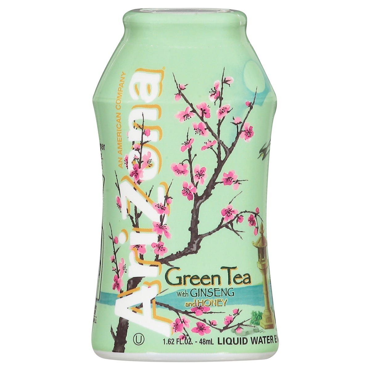 slide 1 of 14, AriZona Green Tea with Ginseng and Honey Liquid Water Enhancer 1.62 fl oz, 1.62 fl oz