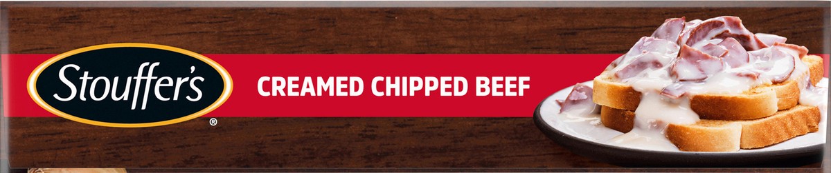 slide 4 of 9, Stouffer's Creamed Chipped Beef Frozen Meal, 11 oz