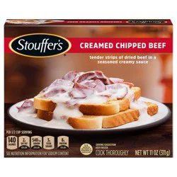 Stouffer's Creamed Chipped Beef, Single Serve, Single Frozen Meals