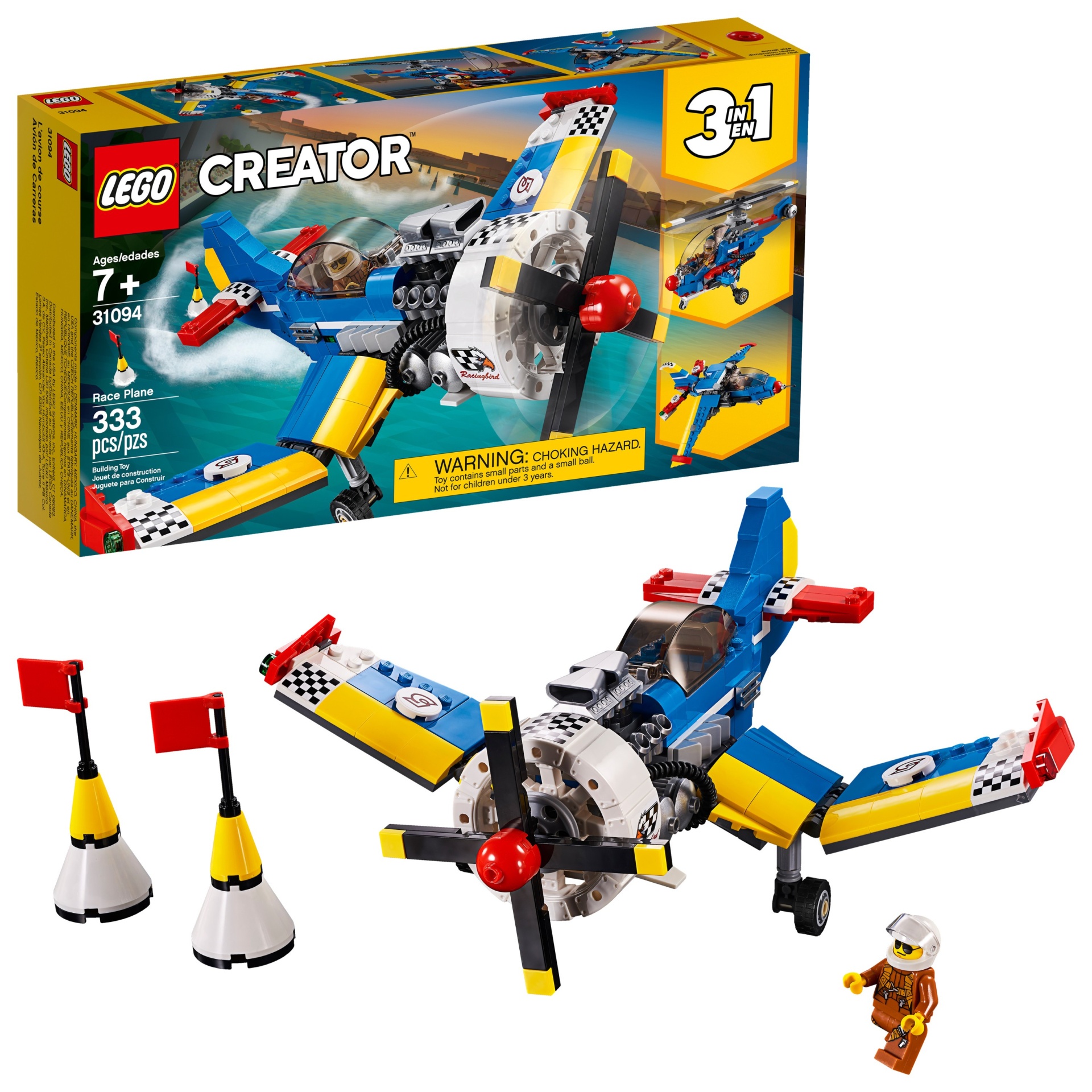 slide 1 of 6, LEGO Creator Race Plane, 1 ct