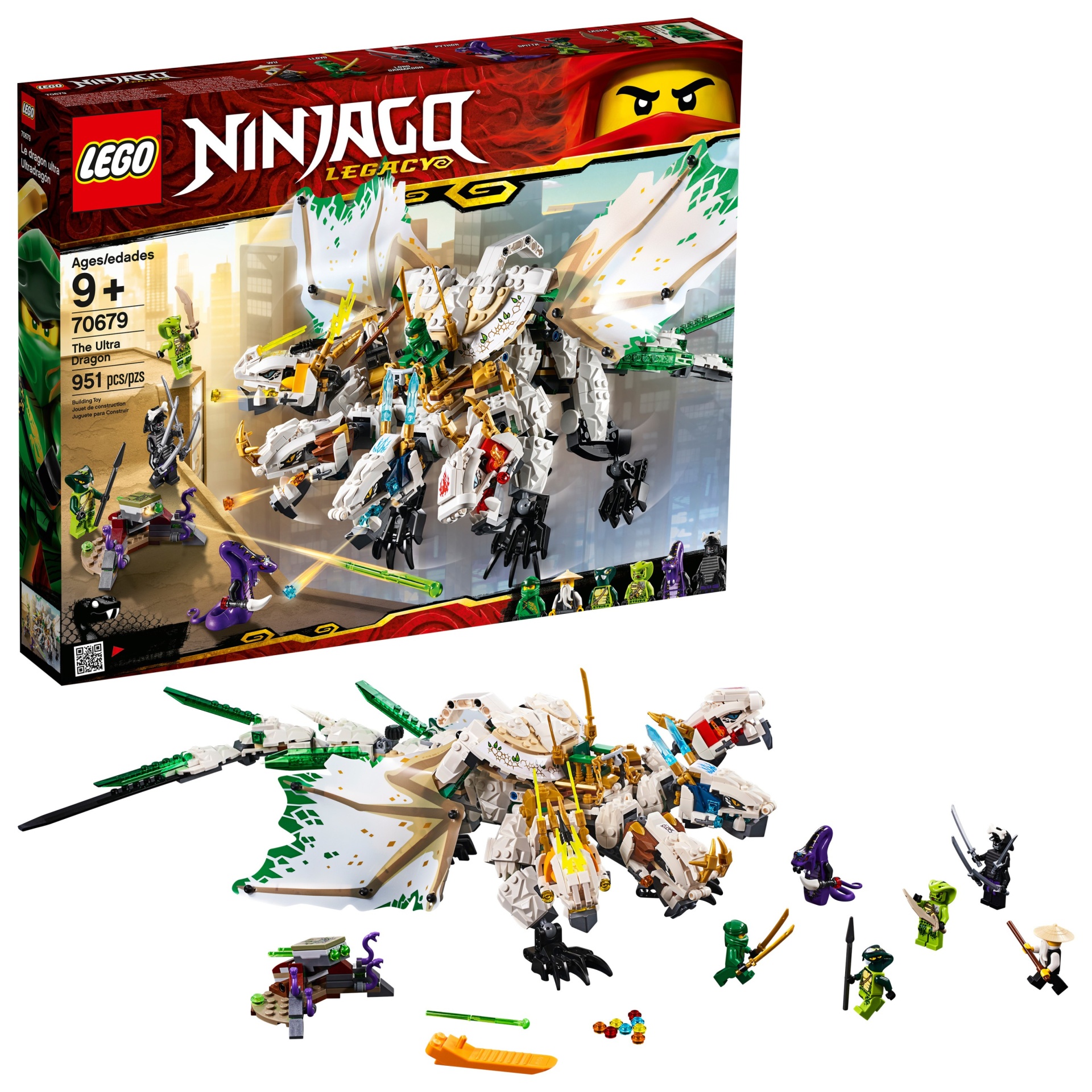 slide 1 of 7, LEGO Ninjago the Ultra Dragon, 1 ct