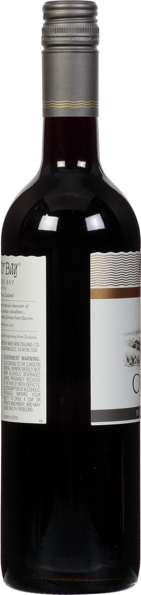 slide 7 of 9, Oyster Bay Merlot, 750 ml