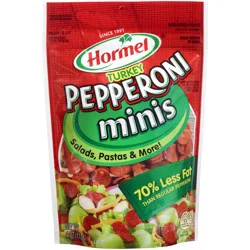 Hormel Turkey Pepperoni Minis 4 oz. Pouch