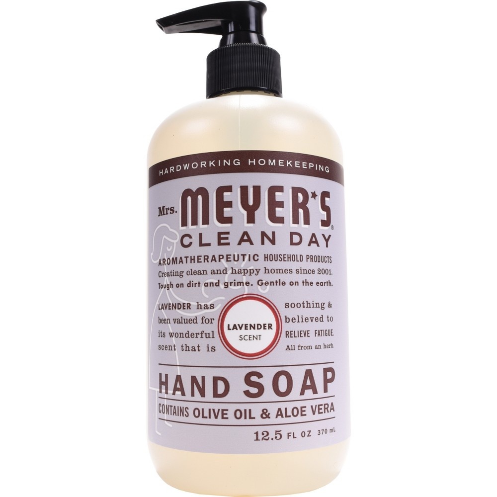 slide 2 of 3, Mrs. Meyer's Clean Day Lavender Liquid Hand Soap - 12.5 fl oz, 
