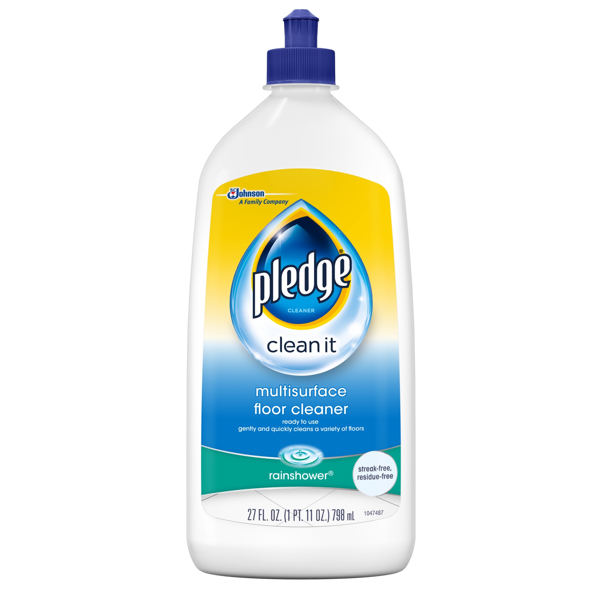 slide 7 of 7, Pledge Rainshower Multisurface Floor Cleaner 27 oz, 27 oz