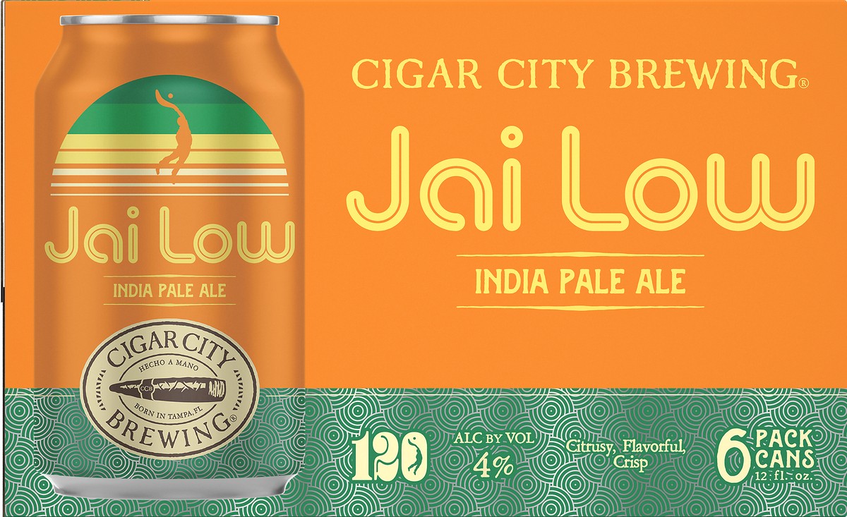 slide 4 of 7, Jai Low 6 Pack Beer 6 ea, 72 fl oz