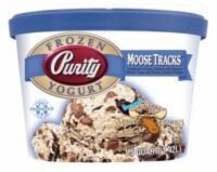 slide 1 of 1, Purity Moose Tracks Frozen Yogurt, 48 fl oz