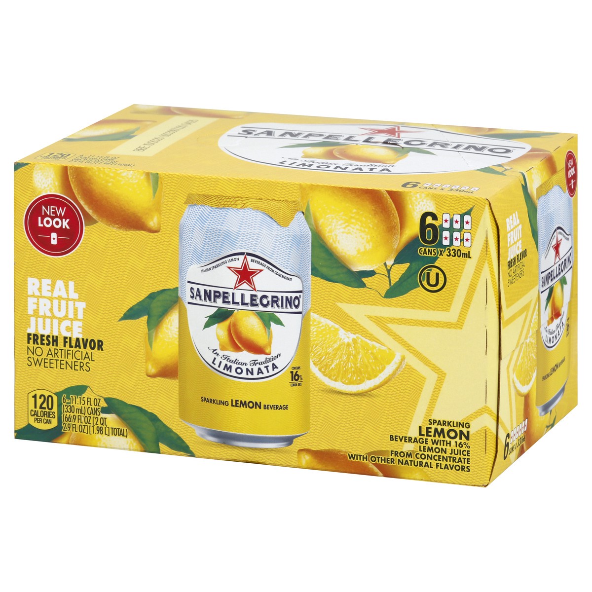 slide 8 of 10, SANPELLEGRINO Sparkling Fruit Beverages, Limonata (Lemon) - 66.9 oz, 66.9 oz