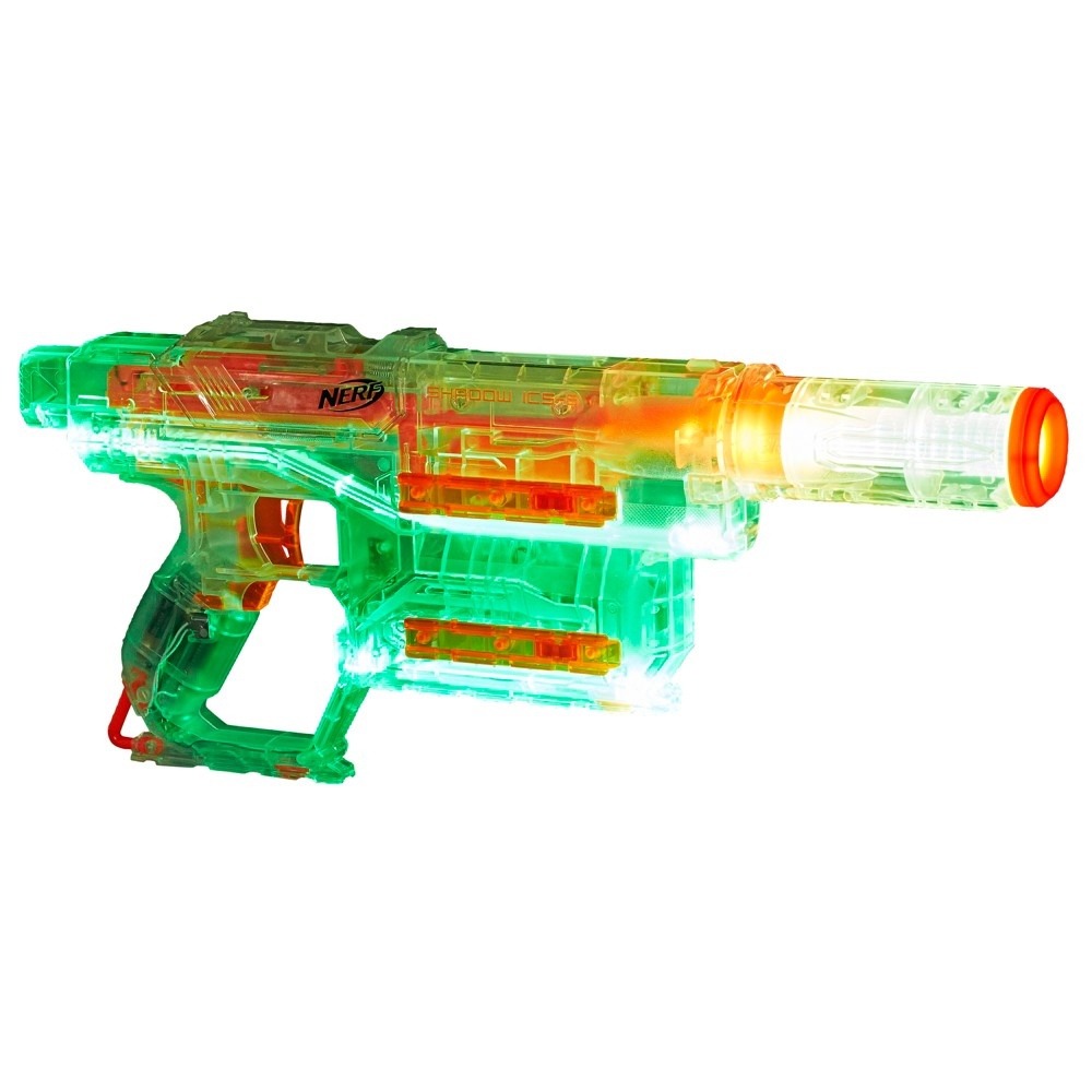 slide 3 of 8, Nerf Modulus Ghost Ops Shadow ICS-6, 1 ct