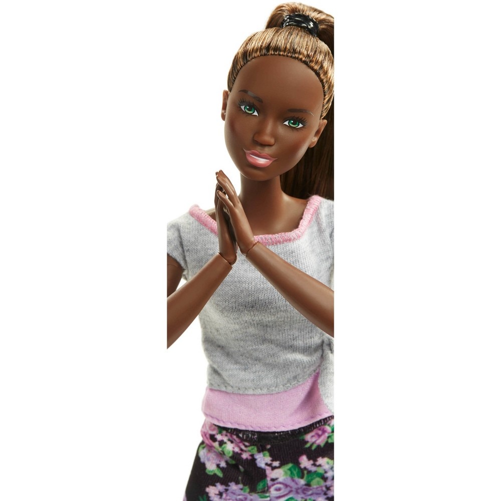 slide 4 of 7, Barbie Made To Move Yoga Nikki Doll, 1 ct